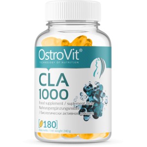 CLA 1000 (Sprzężony kwas linolowy CLA) 180kaps. OSTROVIT