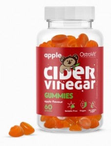Ocet jabłkowy ( Apple Cider Vinegar Gummies ) 60  sztuk OstroVit