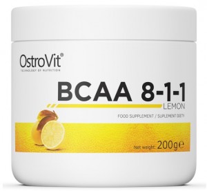  BCAA 8-1-1 200 g o smaku cytrynowy OstroVit