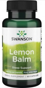 FS Lemon Balm (melisa lekarska) 500mg 60 kapsułek SWANSON 