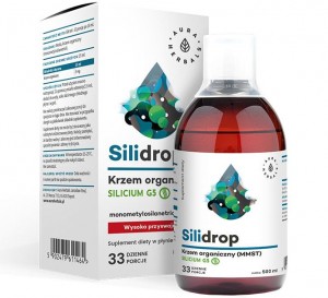 Silidrop Krzem Organiczny MMST Silicium G5 500ml AURA Herbals