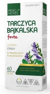 Tarczyca bajkalska Forte  60 kaps. 550 mg MEDICA HERBS