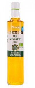  Ekologiczny olej z zarodków rzepaku uniwersalny 500 ml Złoto Polskie