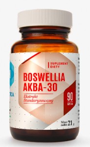 Boswellia AKBA-30 90 kaps Ekstrakt Standaryzowany HEPATICA 