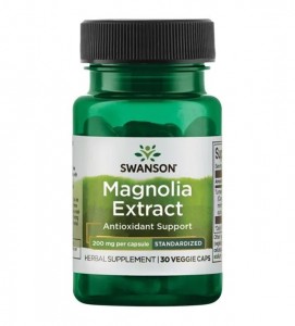 Magnolia lekarska ekstrakt 200mg 30vkaps SWANSON