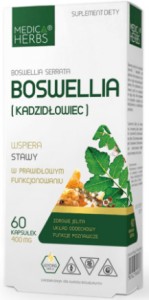 Boswellia (Kadzidłowiec) 400 mg 60 kapsułek MEDICA HERBS