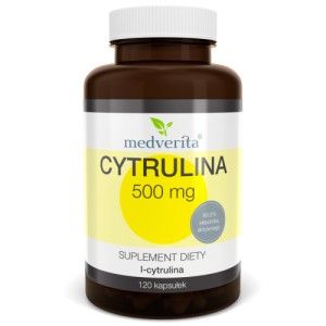  Cytrulina 500 mg 120 kapsułek Medverita