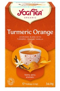 Herbatka kurkuma pomarańcza  BIO (17 x 2 g) 34 g  YOGI TEA