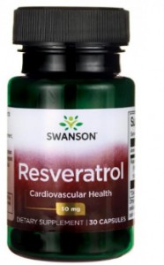 Resweratrol 30 kapsułek 250 mg SWANSON 