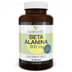  Beta Alanina 600 mg 120 kapsułek MEDVERITA