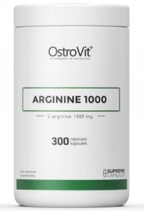 Arginina 1000 mg 300 kapsułekOstroVit 