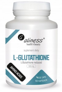 L-Glutathione 500mg 100kaps ALINESS