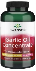  Garlic Oil  (Olej z Czosnku) 500 kapsułek SWANSON