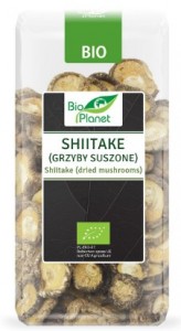 Shitake (grzyby suszone ) BIO 50 g BIO PLANET