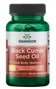 Black Cumin Seed Oil (olej z czarnego kminku) 500mg 60kaps. SWANSON