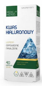  Kwas hialuronowy 40kaps.210 mg MEDICA HERBS