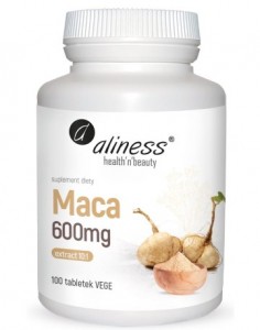  Maca 600 mg 100 tabletek ALINESS