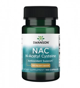  NAC (N-acetylocysteina) 150mg 100caps SWANSON