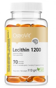 Lecytyna 1200 mg 70 kapsułek  OstroVit