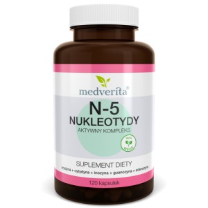  N-5 Nukleotydy 120 kapsułek MEDVERITA