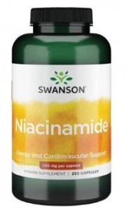 Niacyna (Niacynamid) Witamina B3 PP 250 mg 250 kapsułek SWANSON