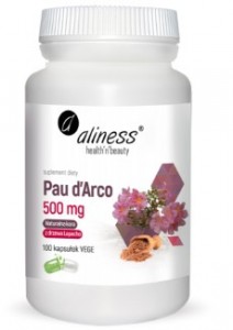  Pau d'Arco 500 mg x 100 kapsułek ALINESS