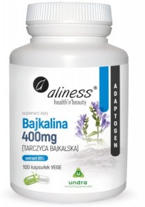  Bajkalina 400 mg x 100 kapsułek  Vege ALINESS