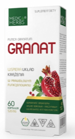 Granat 60kaps.520 mg MEDICA HERBS