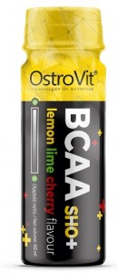  BCAA  Shot 80 ml o smaku  cytrynowo-limonkowo-wiśniowy  OstroVit