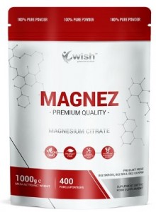 Cytrynian Magnezu w proszku 1 kg WISH 