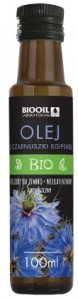 Olej z czarnuszki egipskiej  tłoczony na zimno Bio 100 ml BIOOIL