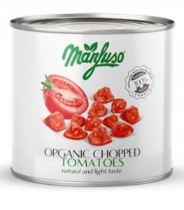  Pomidory w kawałkach BIO 2,5 kg MANFUSO