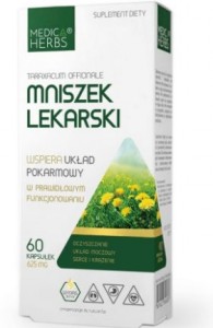 Mniszek lekarski 60kaps.625 mg MEDICA HERBS
