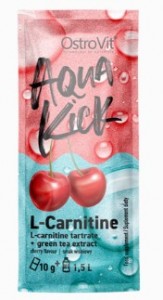 Aqua Kick L-Carnitina smak wiśni 10 g OstroVit