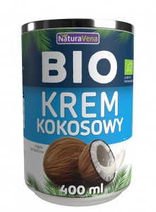  Krem kokosowy 17 % BIO 400 ml NATURAVENA