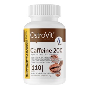Caffeine 200mg (kofeina) 110tab. OSTROVIT