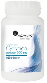  Cytrynian potasu 300 mg 100 tabletek ALINESS