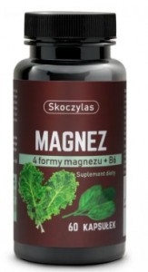 Magnez - 4 formy + B6 Szpinak 60 kapsułek MAREK SKOCZYLAS