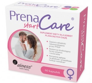 PrenaCare® START dla kobiet planujących ciążę  x 60 kapsułek ALINESS