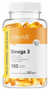 Omega 3 150 kapsułek  - Limited Edition OstroVit 