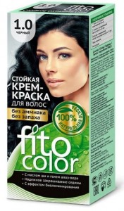 Farba do włosów 1,0 "Czarna" FITO COLOR FITOKOSMETIK