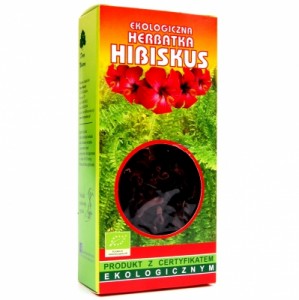 Herbatka Hibiskus BIO 50g DARY NATURY