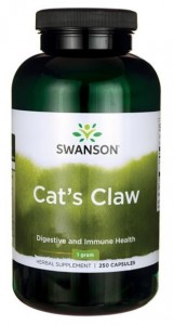Cat's claw - Koci Pazur 500 mg 250 kapsułek SWANSON 
