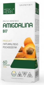   Amigdalina B17 60kaps.4 mg MEDICA HERBS
