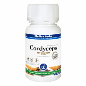 CORDYCEPS  Mycelium powder 600mg 60kaps  