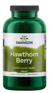 Hawthorn Berry (Głóg owoce) 565mg 250kaps. SWANSON