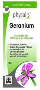 Olejek eteryczny Geranium (Pelargonia) BIO 10ml Physalis