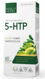 5-HTP 5-hydroksytryptofan 60 kapsułek  102 mg MEDICA HERBS
