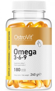  Omega 3-6-9 180 kapsułek OstroVit