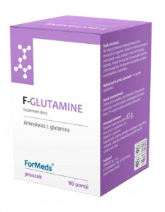  F-Glutamine (glutamina) proszek 63g - 90 porcji FORMEDS